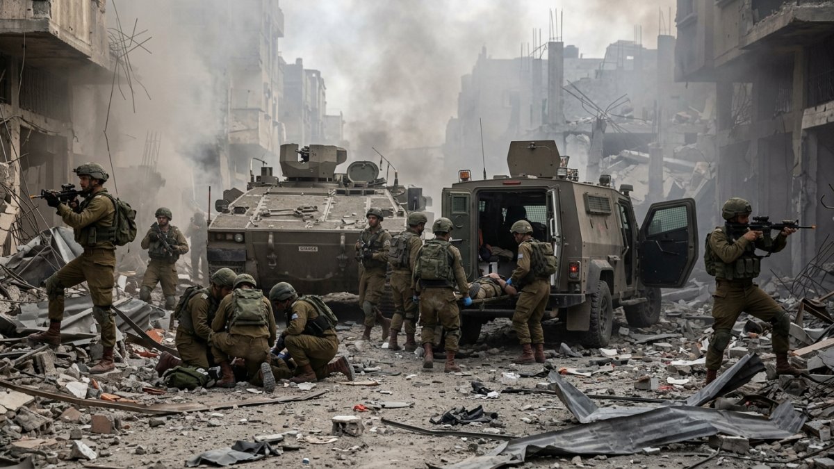 Drone Explosion in Gaza Kills Two Israeli Soldiers, Injures Several