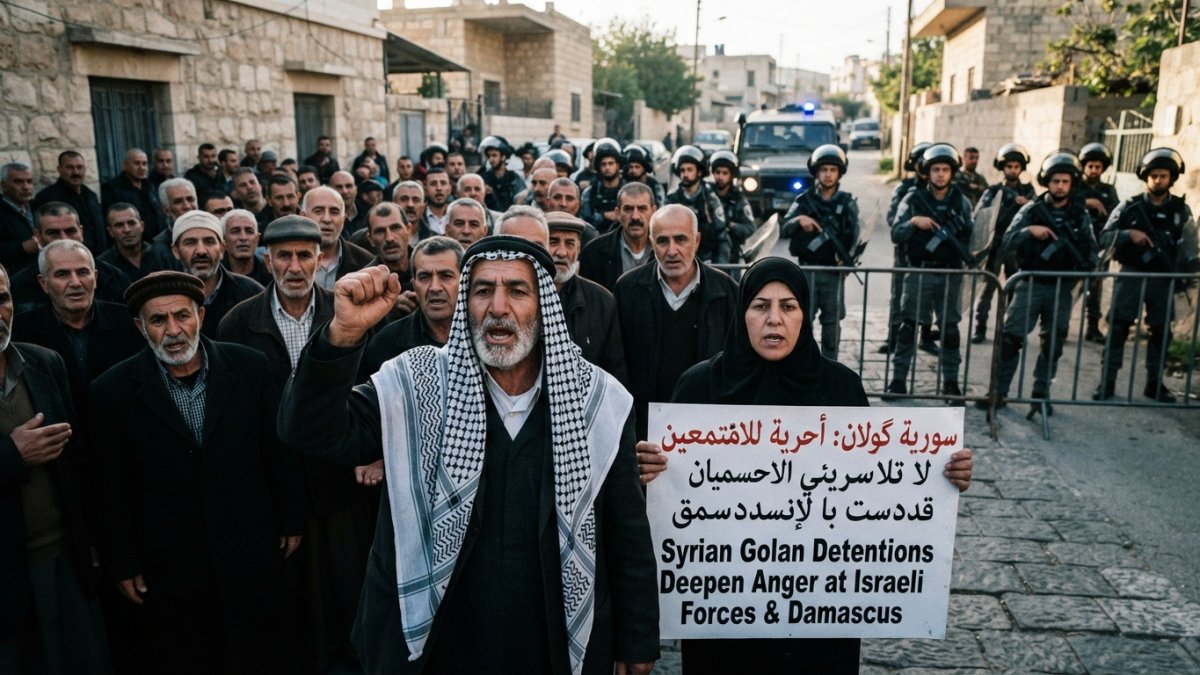Syrian Golan Detentions Deepen Anger at Israeli Forces and Damascus
