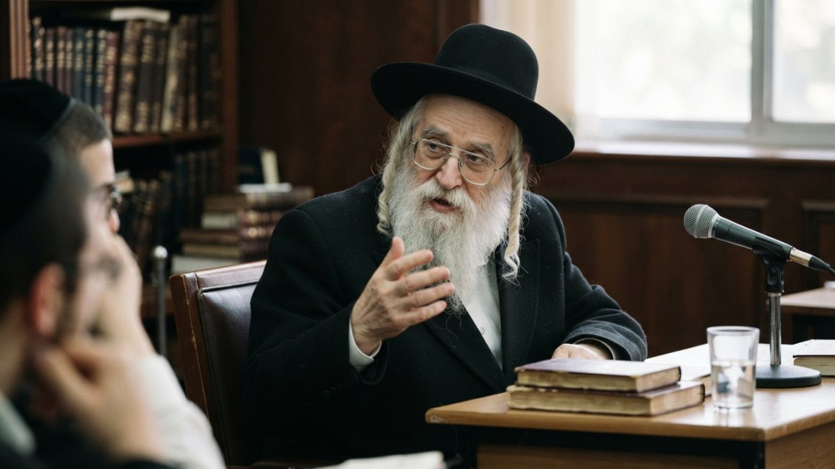 Rabbi Dov Lando Criticises Zionism and Says Arab Rule Could Have Been Better