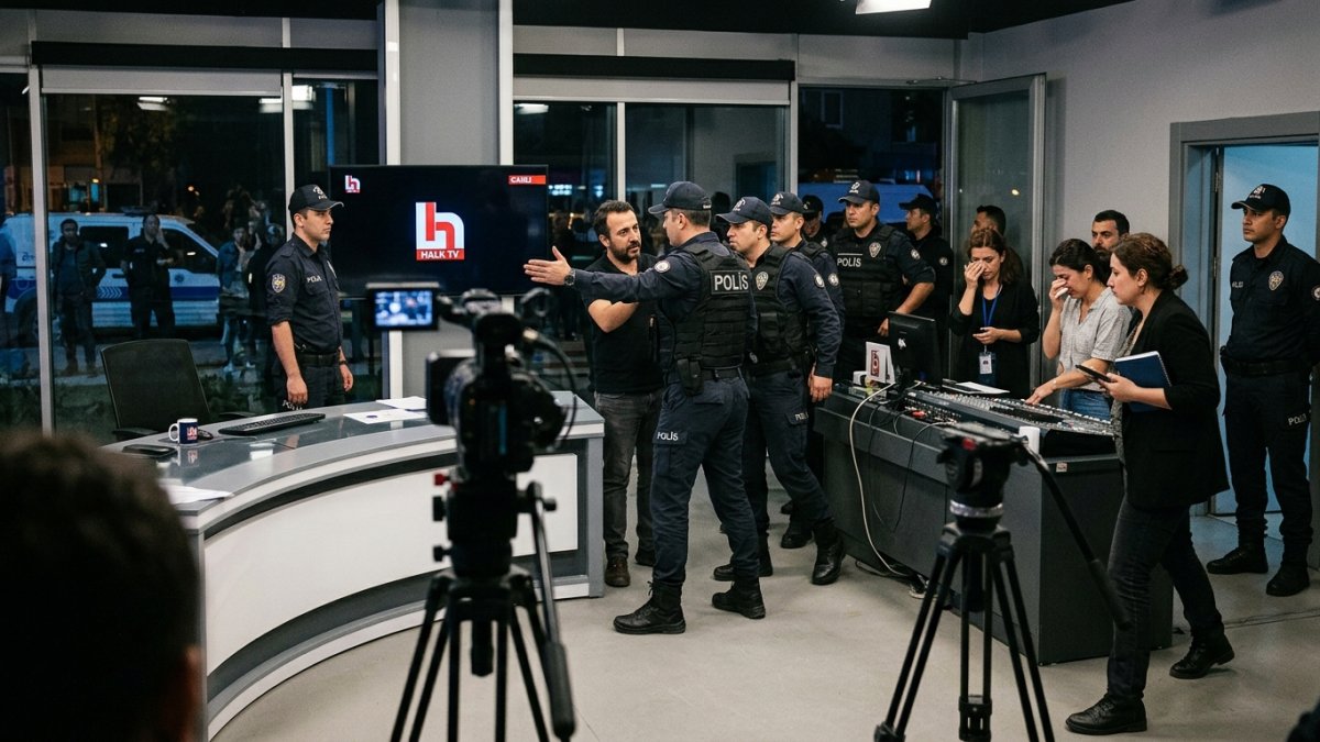 Turkish Police Take Control of Opposition Broadcaster Halk TV