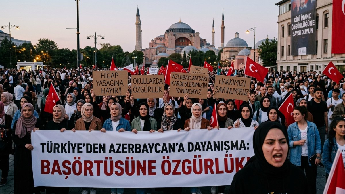 Azerbaijan’s School Headscarf Rules Stir Anger Across Turkey