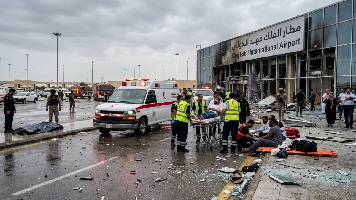 One Killed and Eight Injured in Attack on Saudi Arabia’s King Fahd Airport