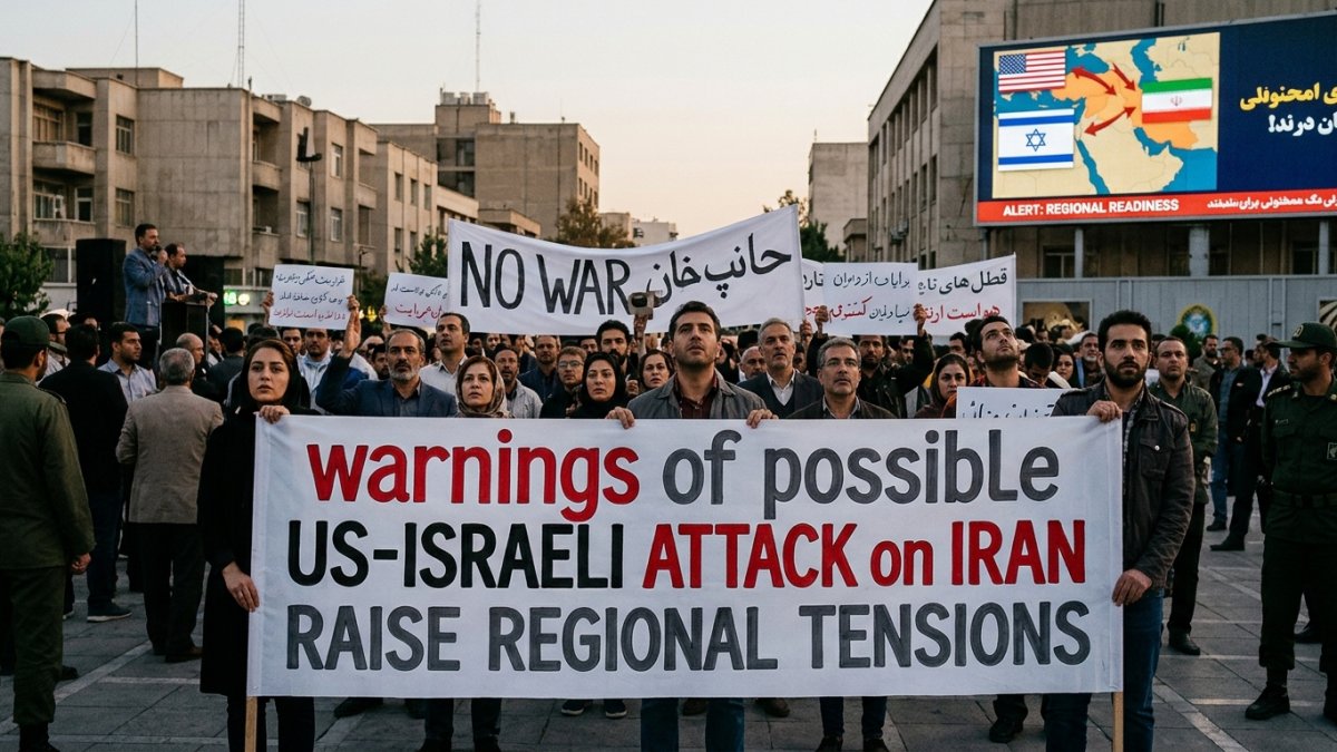 Warnings of Possible US-Israeli Attack on Iran Raise Regional Tensions