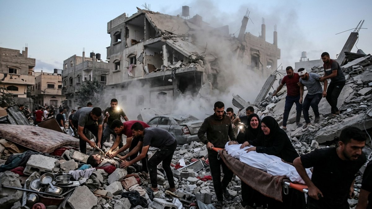 Seven Palestinians Killed in Israeli Attacks Across Gaza