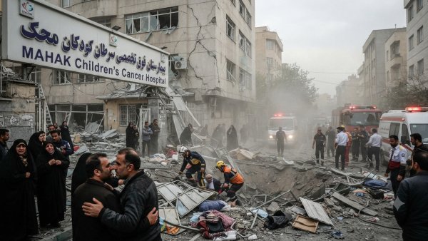 Iran Condemns US Strike Near Children’s Cancer Hospital as Civilian Fears Grow