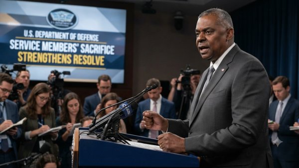 US Defence Secretary Says Deaths of Service Members Strengthen Resolve