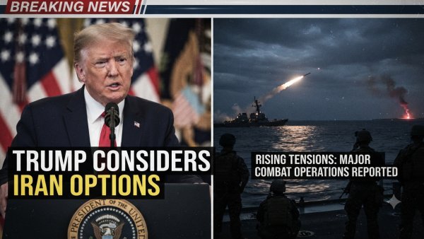 Trump Considers Restarting Major Combat Operations in Iran Amid Rising Tensions