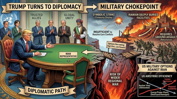 Trump Halts Iran Strike Plans as US Shifts Focus Back to Diplomacy