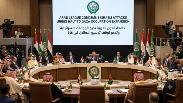 Arab League Condemns Israeli Attacks, Urges Halt to Gaza Occupation Expansion
