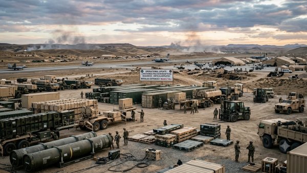 US Used Nearly All Long-Range Precision Missiles During Iran War, Report Says