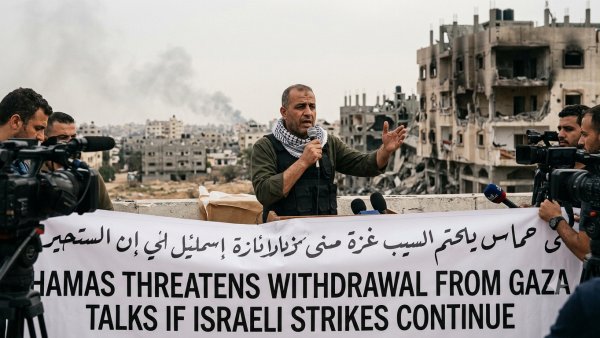 Hamas Threatens Withdrawal From Gaza Agreement Talks After Israeli Strikes Continue