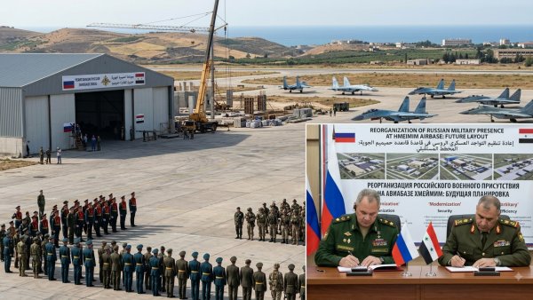Syria and Russia Agree to Reorganize Russian Military Presence at Key Bases