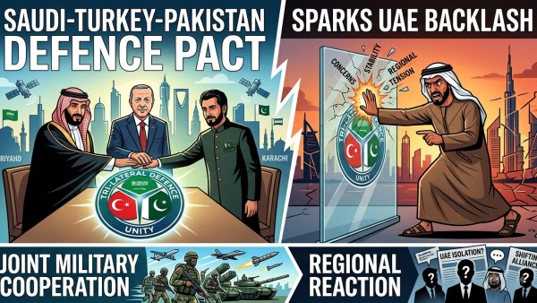 Saudi-Turkey-Pakistan Defence Pact Sparks UAE Backlash