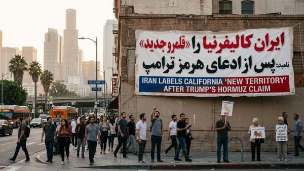 Iran Labels California ‘New Territory’ After Trump’s Hormuz Claim