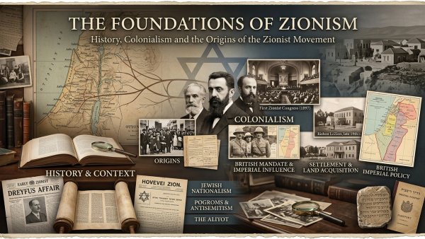 The Foundations of Zionism: History, Colonialism and the Origins of the Zionist Movement