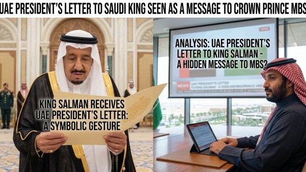 UAE President’s Letter to Saudi King Seen as a Message to Crown Prince MBS