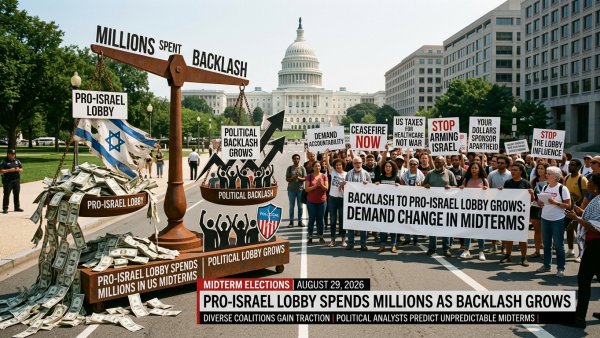Pro-Israel Lobby Spends Millions in US Midterms as Political Backlash Grows