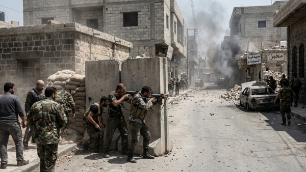 Syria Suwayda Clashes: One Killed as Government Forces and Druze Militia Fight