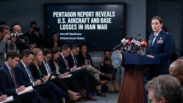 Pentagon Report Reveals US Aircraft and Base Losses in Iran War