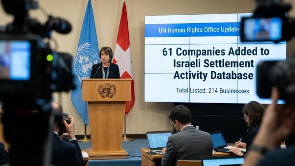 UN Adds 61 Companies to Israeli Settlement Activity Database