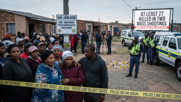 At Least 27 Killed in Two Mass Shootings in South Africa