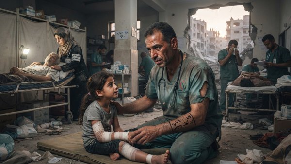 The Gaza Health Workers Still Caring for Patients Amid Personal Loss