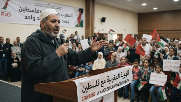 Benkirane Says Moroccan Identity Stands With Palestine