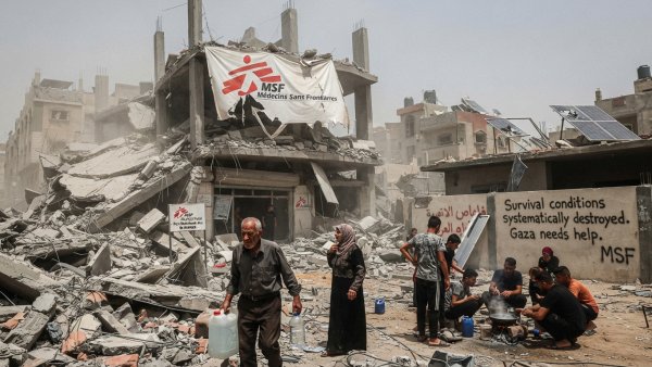MSF Warns Gaza’s Survival Conditions Are Being Systematically Destroyed
