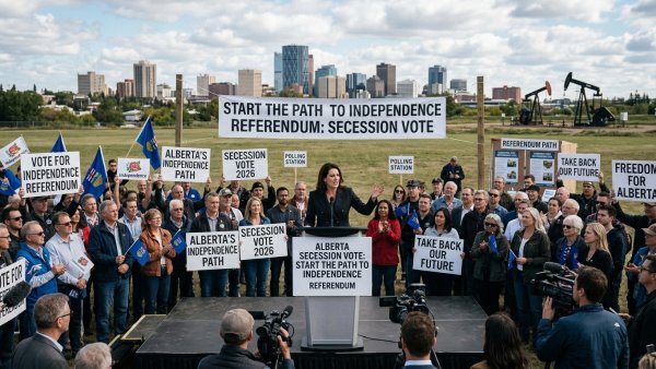 Alberta Secession Vote Will Ask Voters to Start Path Toward Independence Referendum