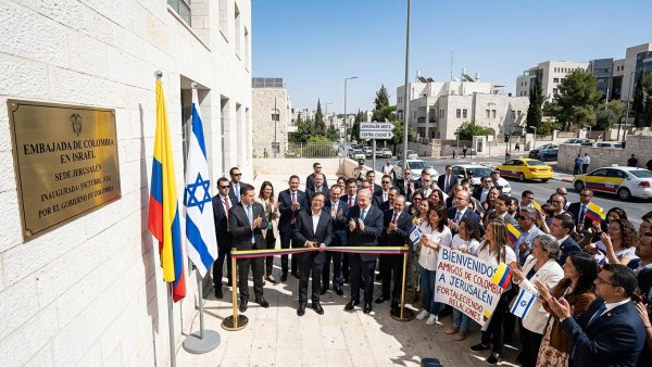 Colombia Opens Embassy in West Jerusalem as Relations With Israel Warm