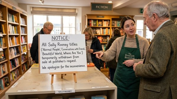 Sally Rooney’s Books Withdrawn from UK Supply After Publisher Cites Legal Barrier
