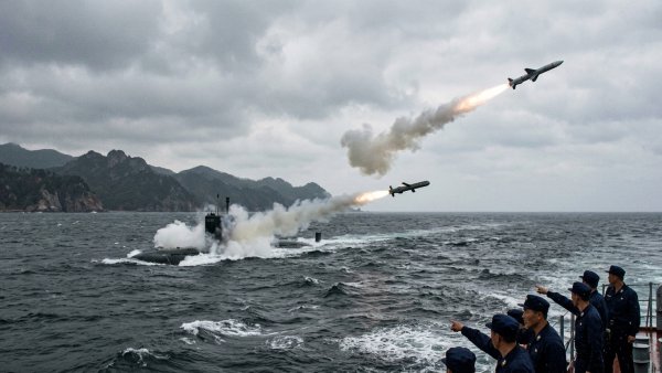 North Korea Says It Tested Two Types of Submarine-Launched Cruise Missiles
