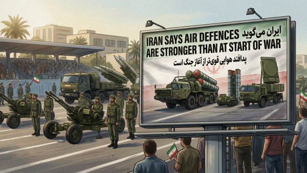 Iran Says Air Defences Are Stronger Than at Start of War