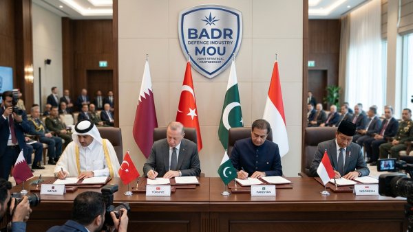 Qatar, Türkiye, Pakistan and Indonesia Sign Badr Defence Industry MoU
