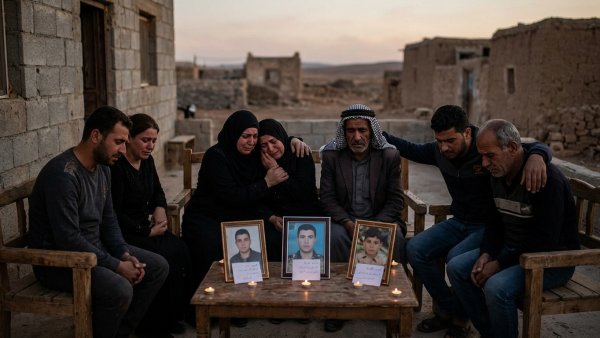 Syrian Family Mourns Relatives Killed in Jordanian Airstrikes