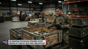 US Weapons Stockpiles Strained After Months of War With Iran, Analysts Say