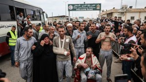 Sixty Palestinians Released by Israel Return to Gaza Describing Alleged Abuse in Detention