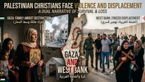 Palestinian Christians Face Violence and Displacement Across Gaza and West Bank