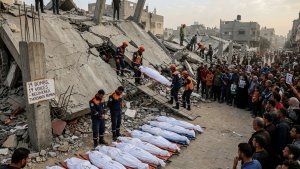 Gaza Crews Recover 19 Bodies From Destroyed Building as Thousands Remain Missing