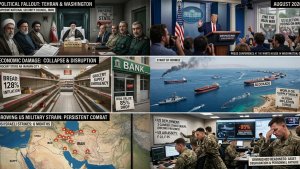 Iran War After Six Months Political Fallout Economic Damage and Growing US Military Strain