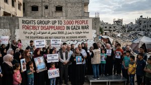 Gaza War Rights Group Says Up to 3,000 People May Have Been Forcibly Disappeared