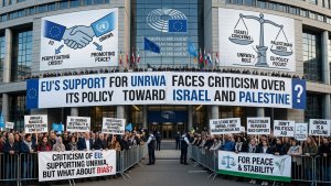 EU’s Support for UNRWA Faces Criticism Over Its Policy Toward Israel and Palestine