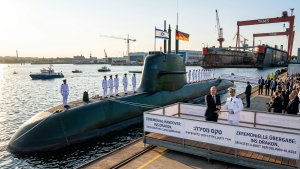 Israel Receives Sixth Dolphin-Class Drakon Submarine From Germany