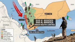 Houthis Take Control of Yemen’s Red Sea Coast and Strategic Bab al-Mandeb