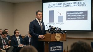 Why Pete Hegseth Wants to Cut 20 Percent of US General and Admiral Posts