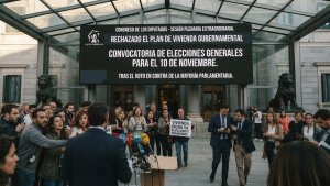 Spain Sets November Election After Housing Plan Defeat