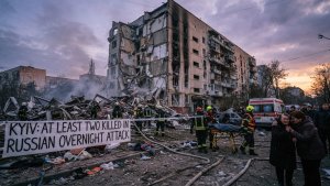 At Least Two Killed in Kyiv During Russian Overnight Attack