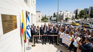 Colombia Opens Embassy in West Jerusalem as Relations With Israel Warm