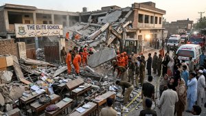Dozens Killed as Roof Collapses at Private School in Pakistan’s Peshawar