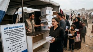 WFP Cuts Gaza Food Assistance for 500,000 People Amid Funding Shortfall